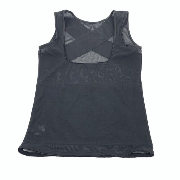 Kymaro Control Smoothing Tank Top Size Large Womens Solid Black Body Shapewear L - Picture 1 of 6